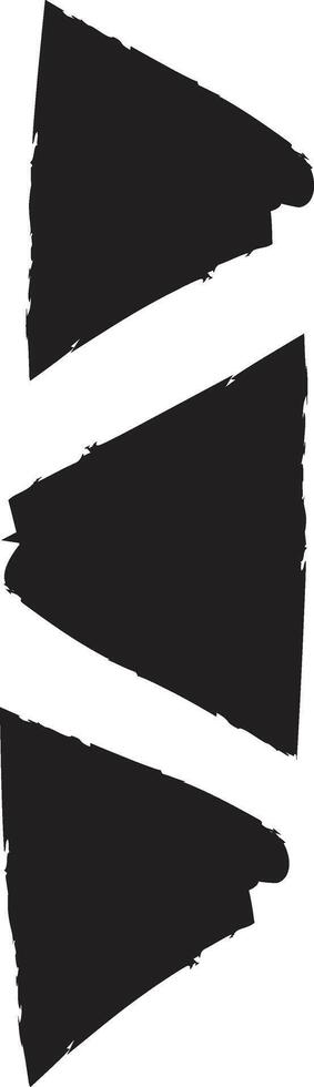 Abstract Grunge Triangular Shapes Pattern vector