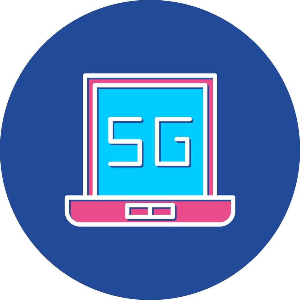 Laptop Computer on Notebook Portable Computer Workstation Device vector