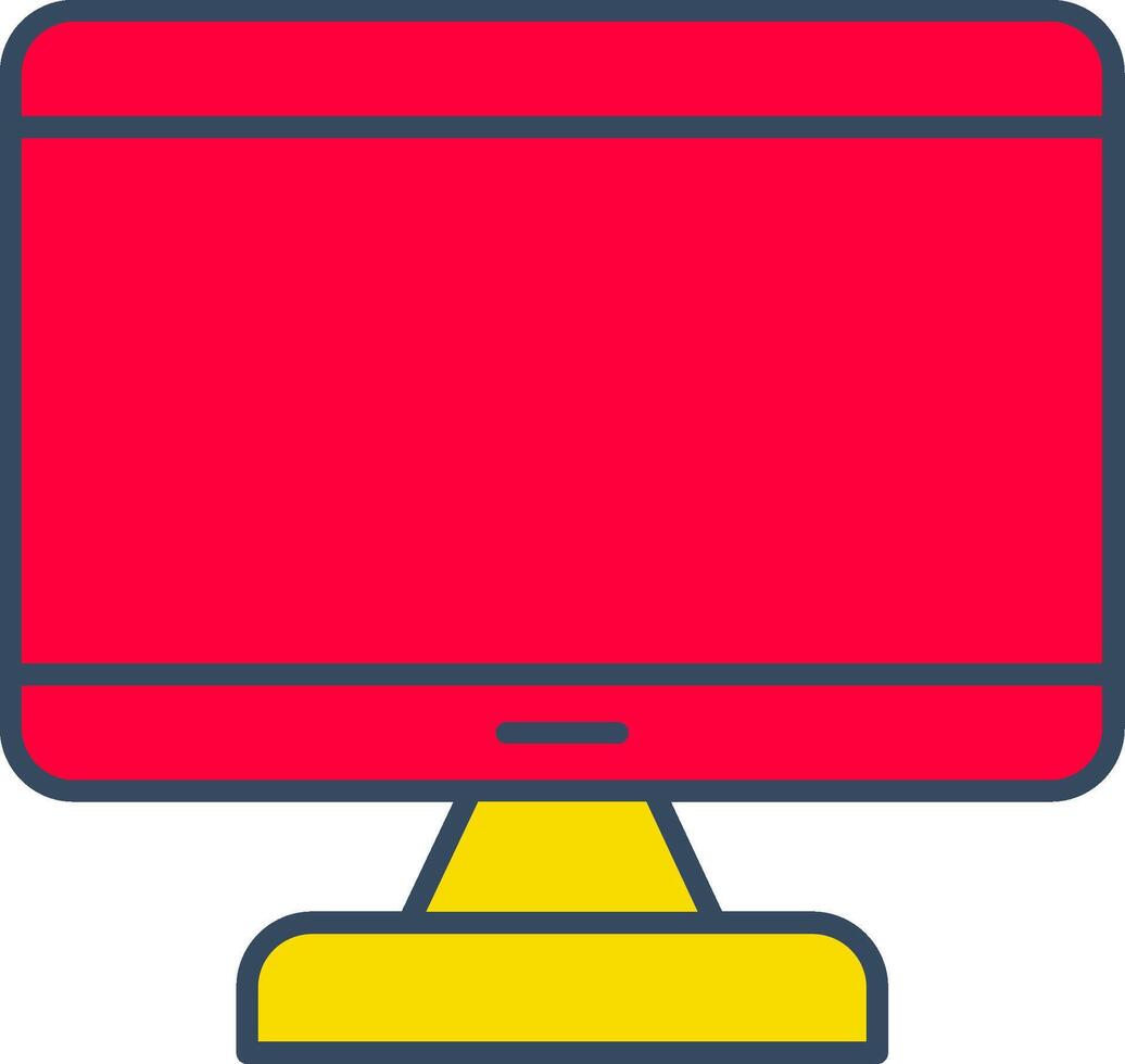 monitor monitor pantalla visual terminal computadora monitor vector