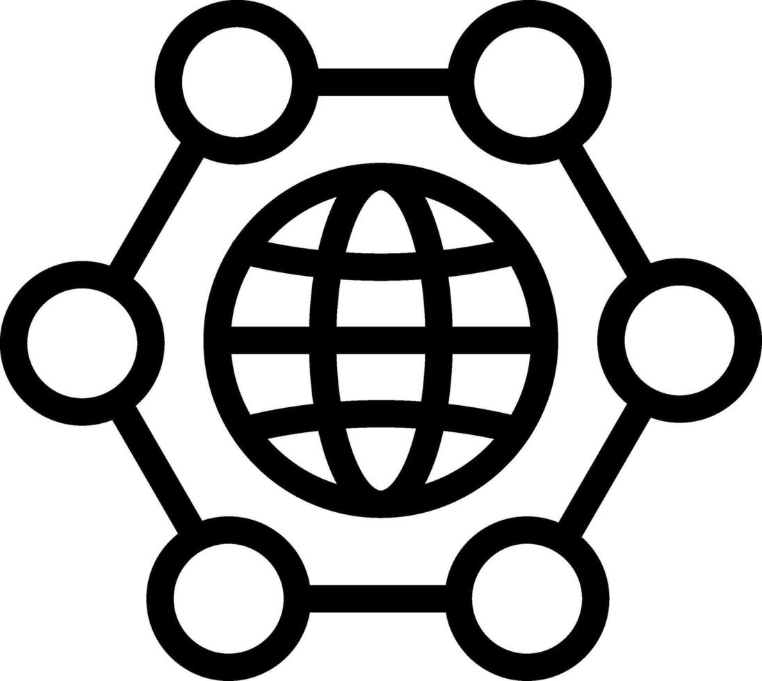 Networking Vivid App Element vector