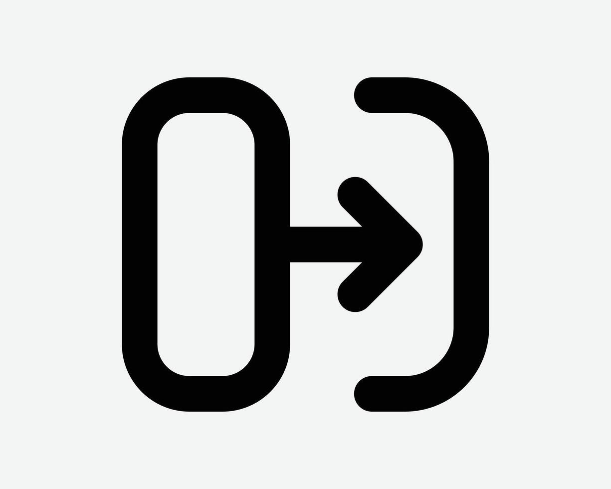Slide Right Arrow Icon Slider Next Position Move Location Swipe Scroll Gesture Line Sign Symbol Finger Movement Cursor Direction Pathway Path Forward vector