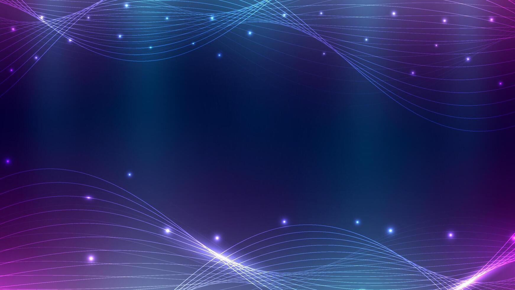 Digital wave background. Futuristic technology concept. Design for network system fluid line. vector