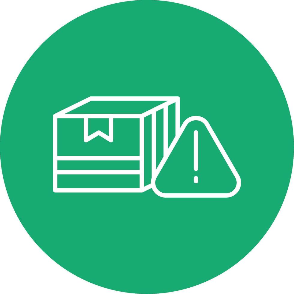 Product Manufacturing Error Detection Line Multi Circle vector