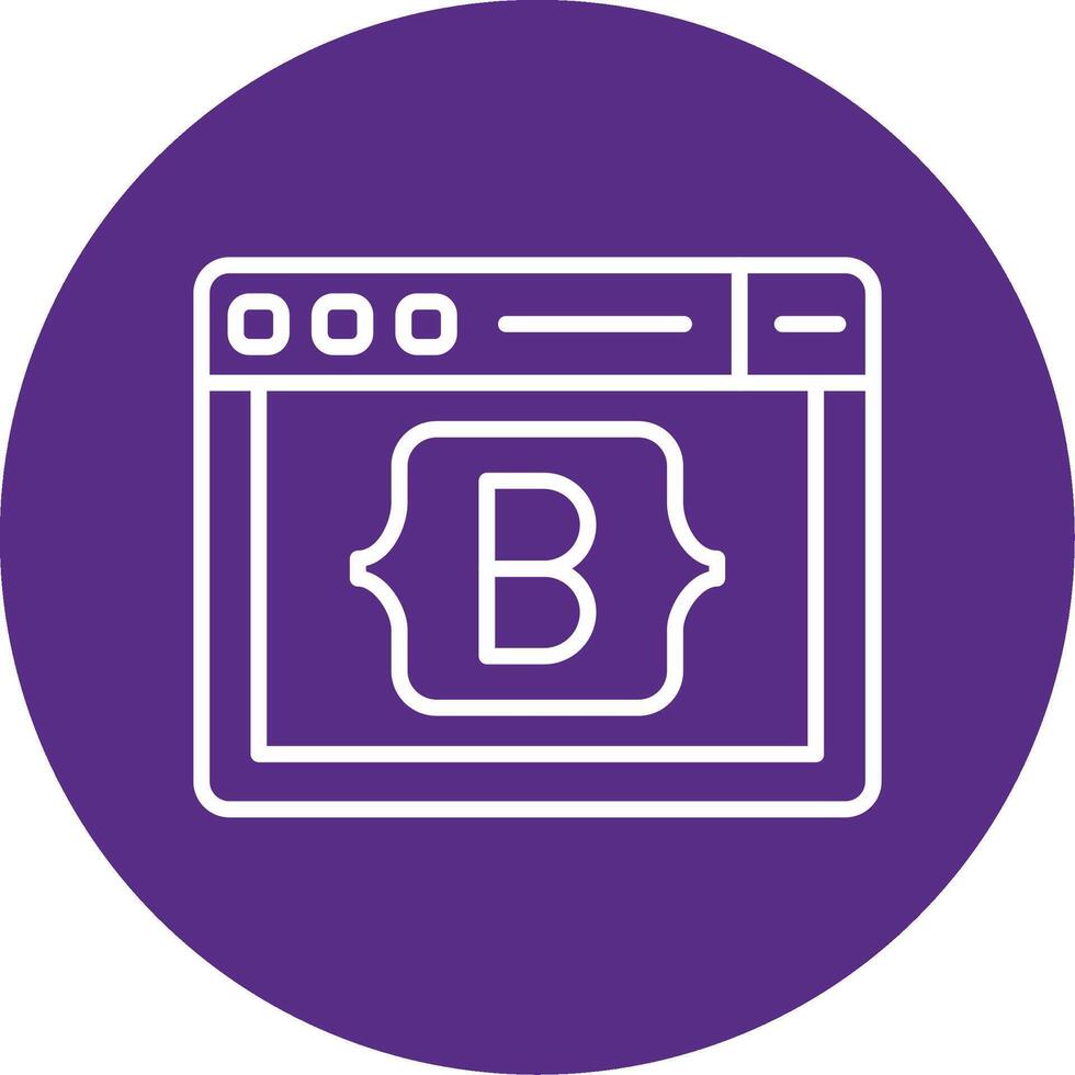 oreja css caja de herramientas icono línea multi circulo vector