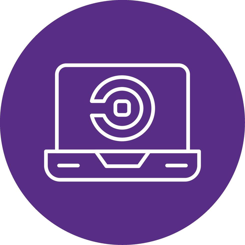 CircleCI Continuous Integration Line Multi Circle vector