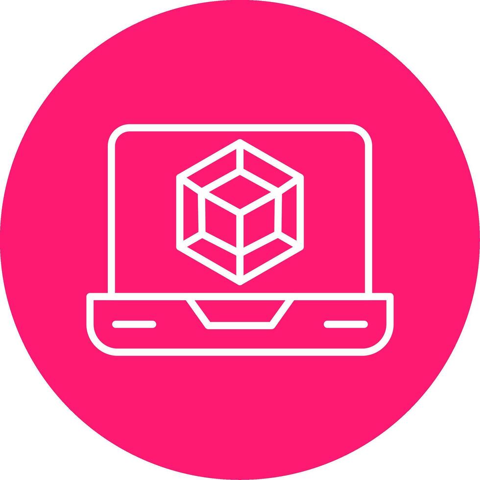 javascript módulo empaquetador línea multi circulo vector