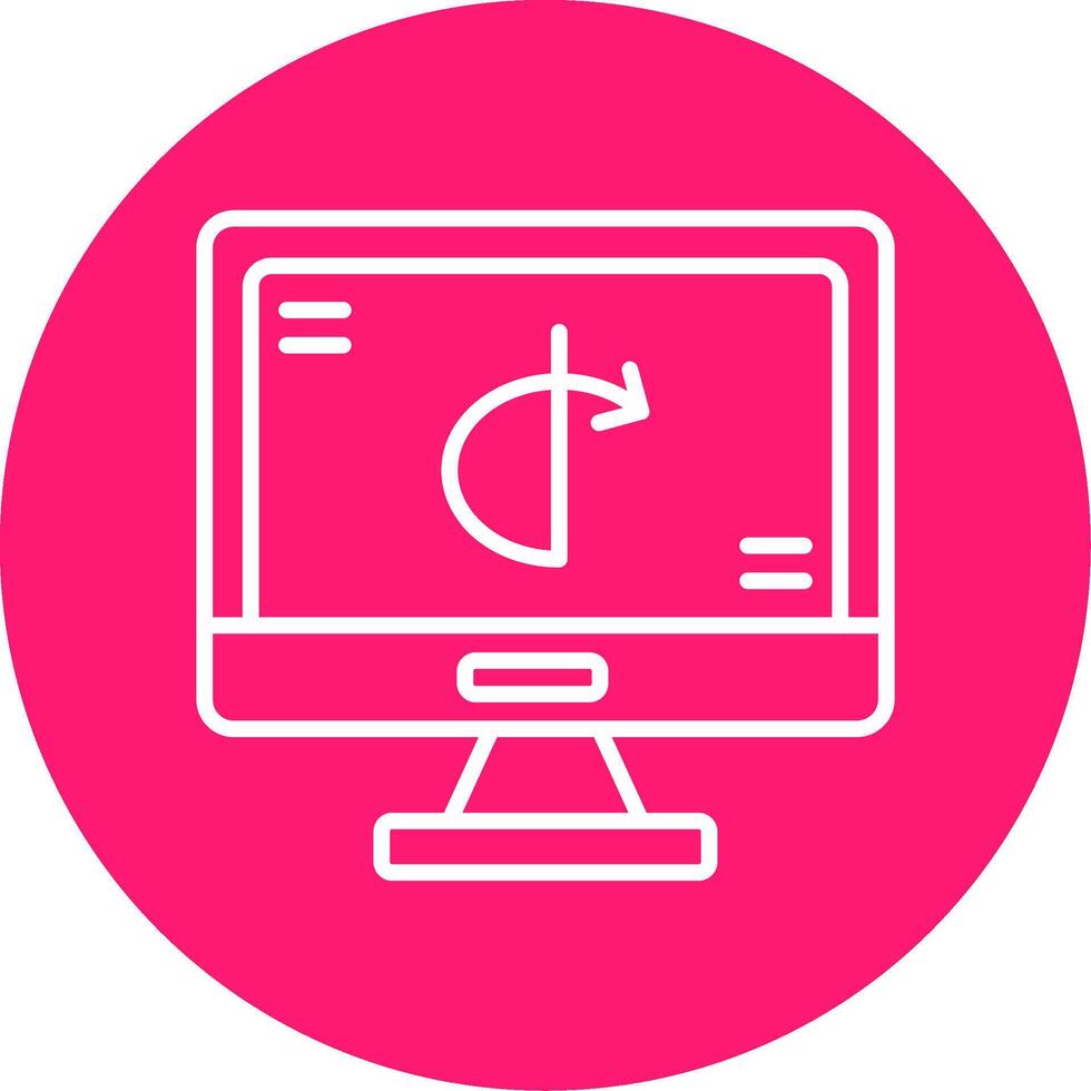 OAuth API Login Gateway Line Multi Circle vector