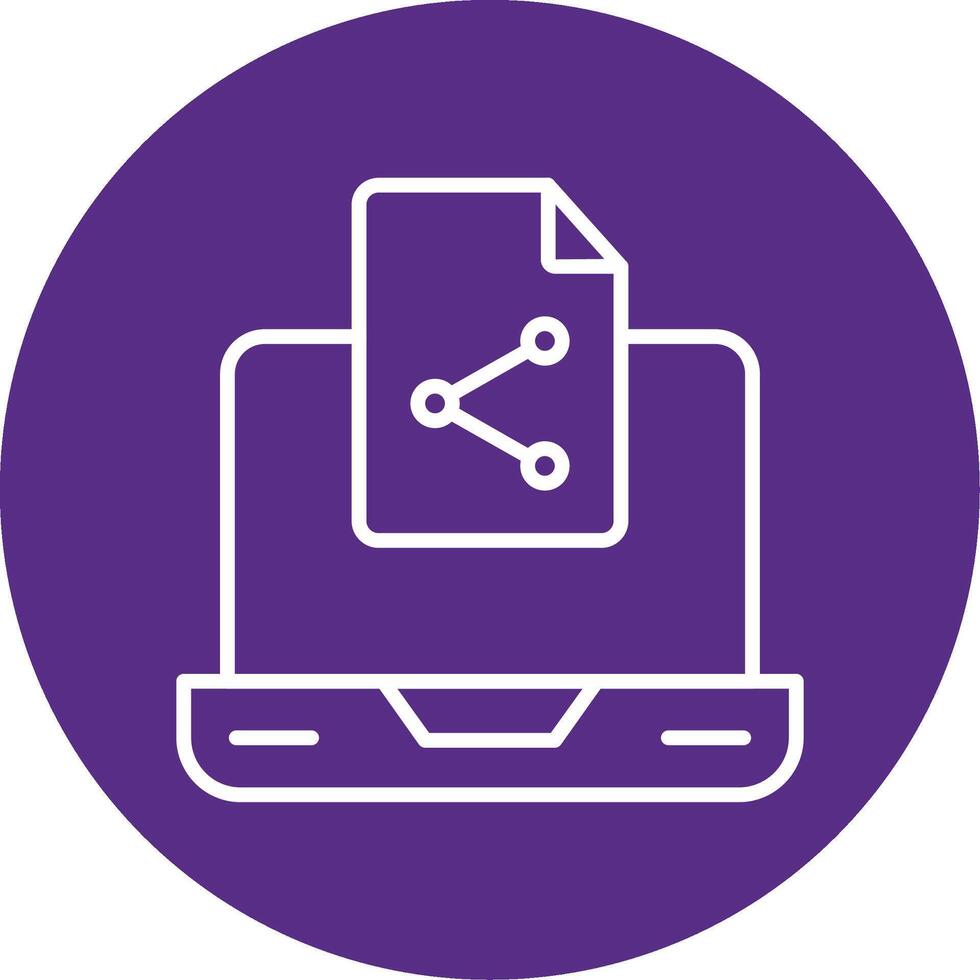 reaccionar contexto api icono línea multi circulo vector