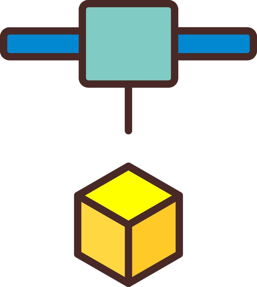 Fixation Sharp Line Mark vector