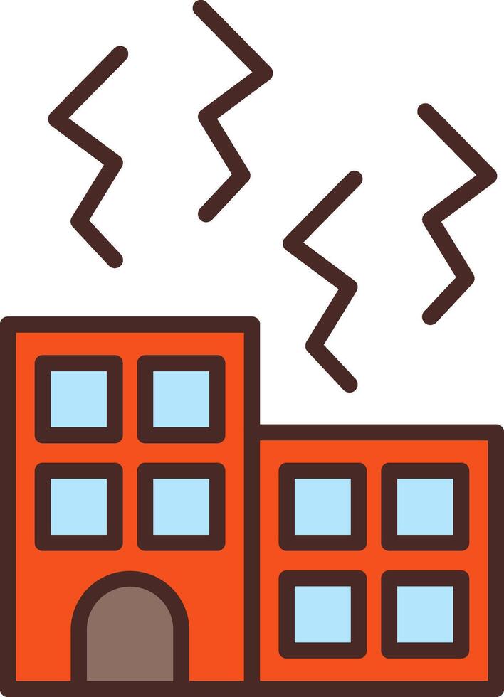 Ruin Web-Based Design Element vector