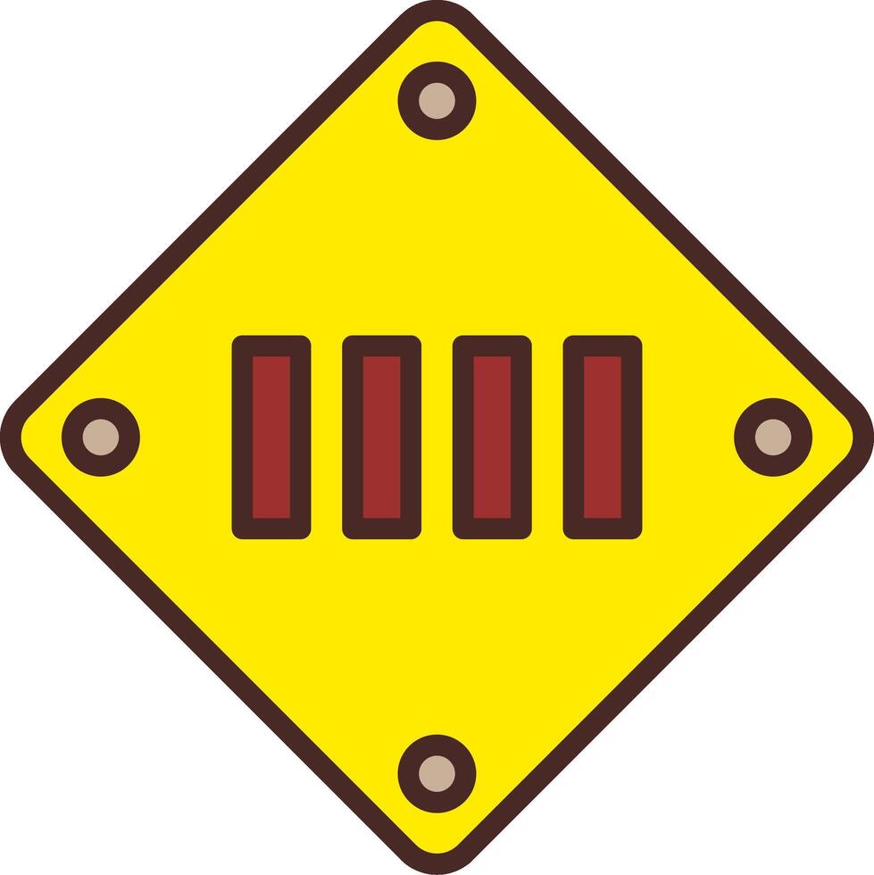 Zebra Crossing Clean Frame Object vector