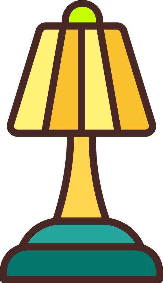 Lamp Abstract UI Visual vector