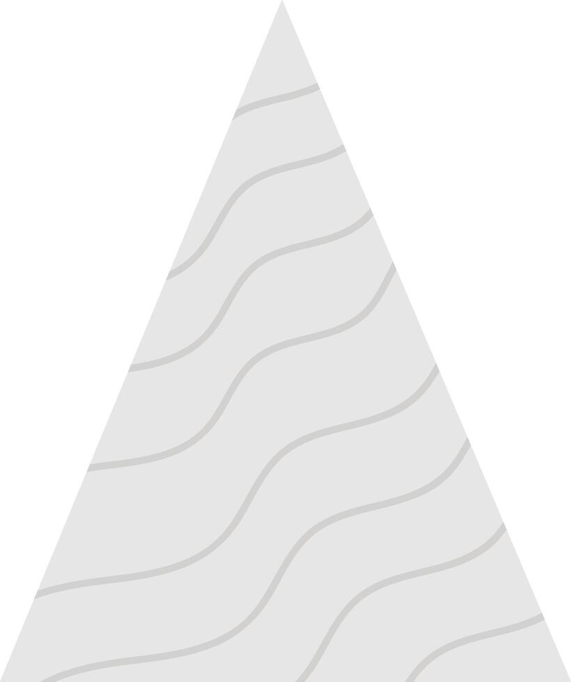 Abstract Wavy Triangle Pattern vector