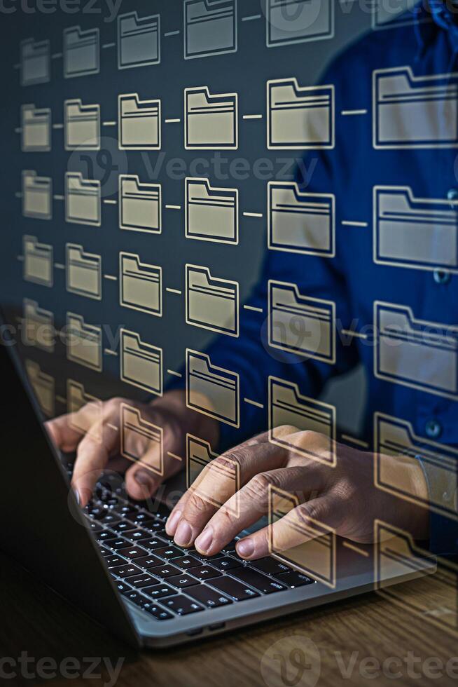 Understanding file management and data storage solutions for efficient document organization online today photo