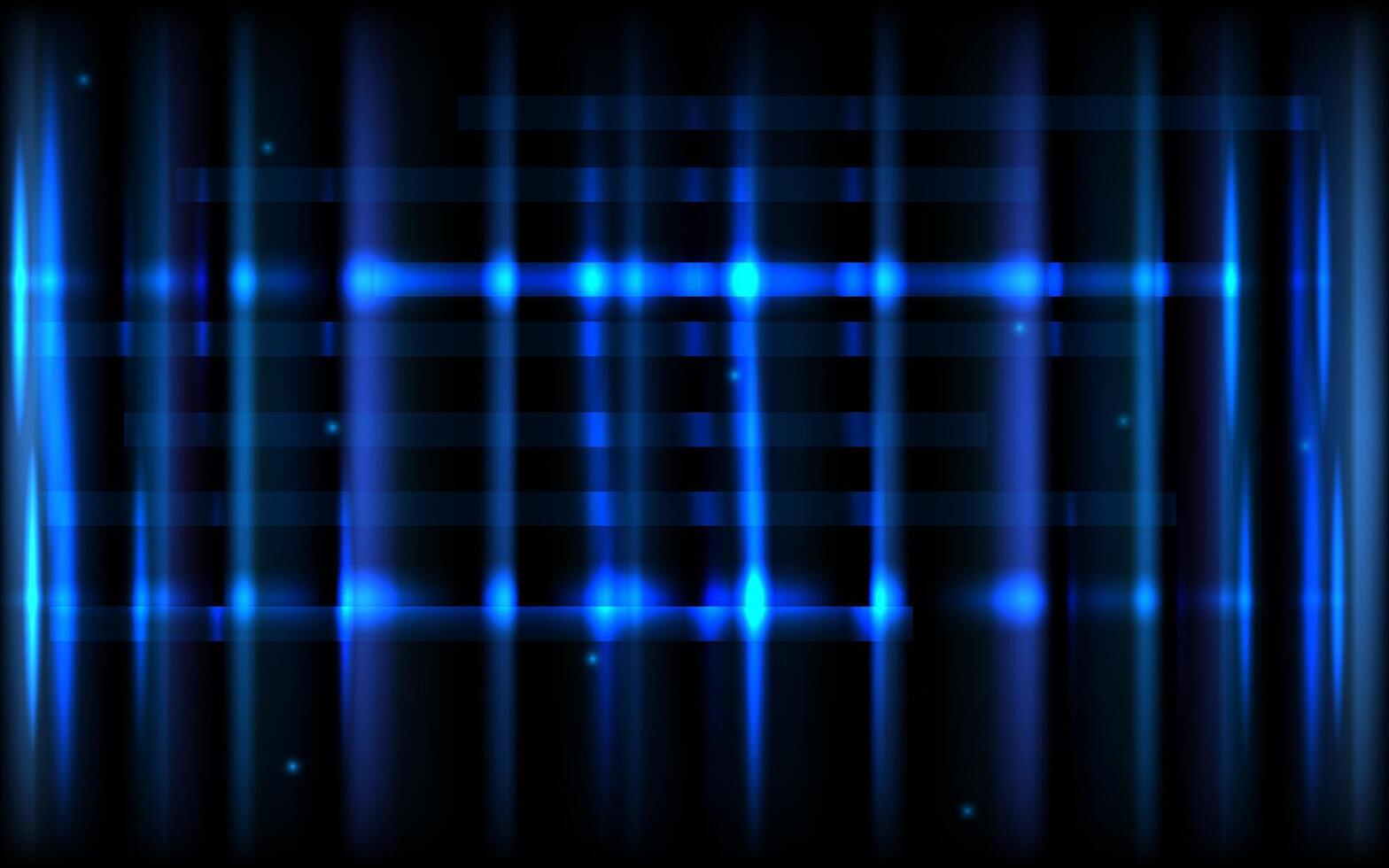 Abstract blue light grid lines futuristic digital background technology cyber data vector