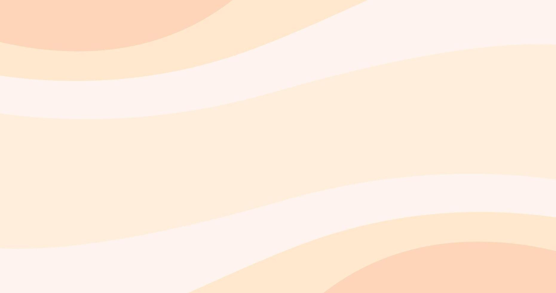 Abstract Wavy Pattern in Soft Beige and Orange Tones vector