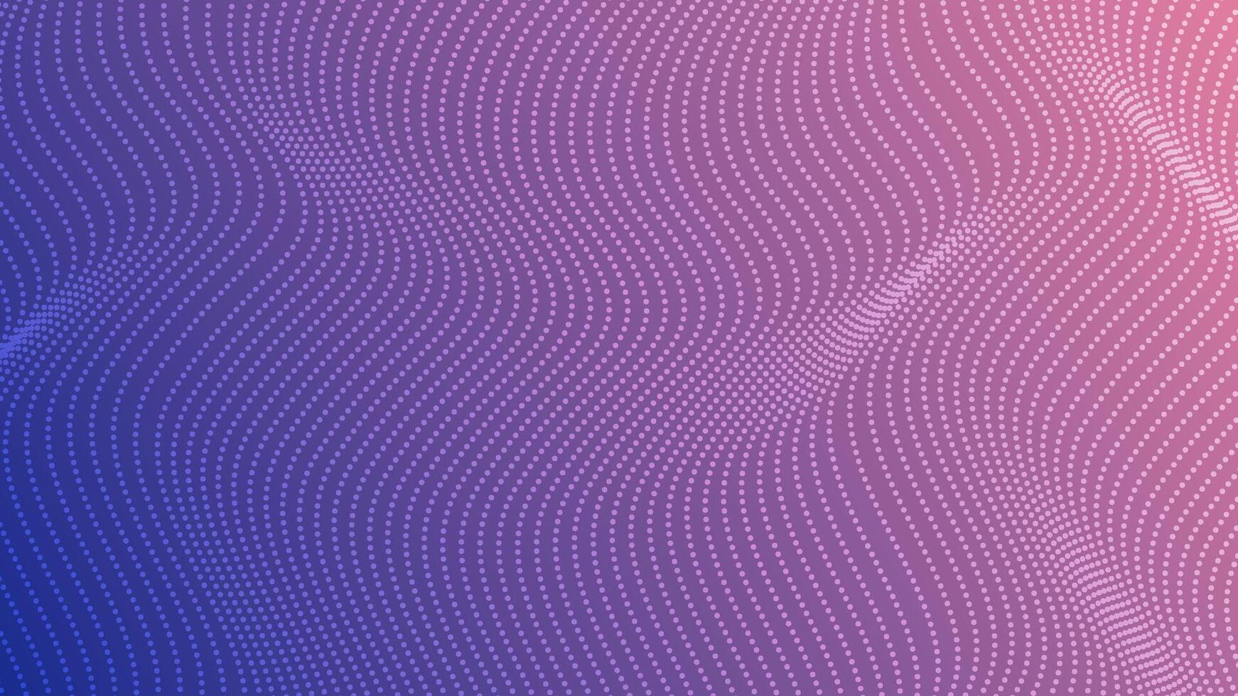 Gradient Wavy Line Abstract Background in Pink and Blue vector