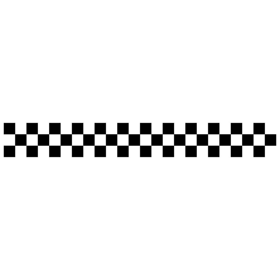 Checkerboard pattern borders icon . Checkerboard Pattern illustration sign. Checkerboard symbol. vector