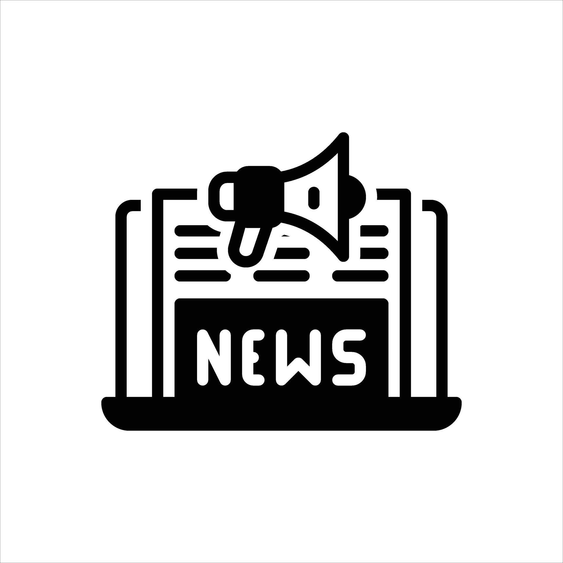 Solid icon current-events 69658147 Vector Art at Vecteezy