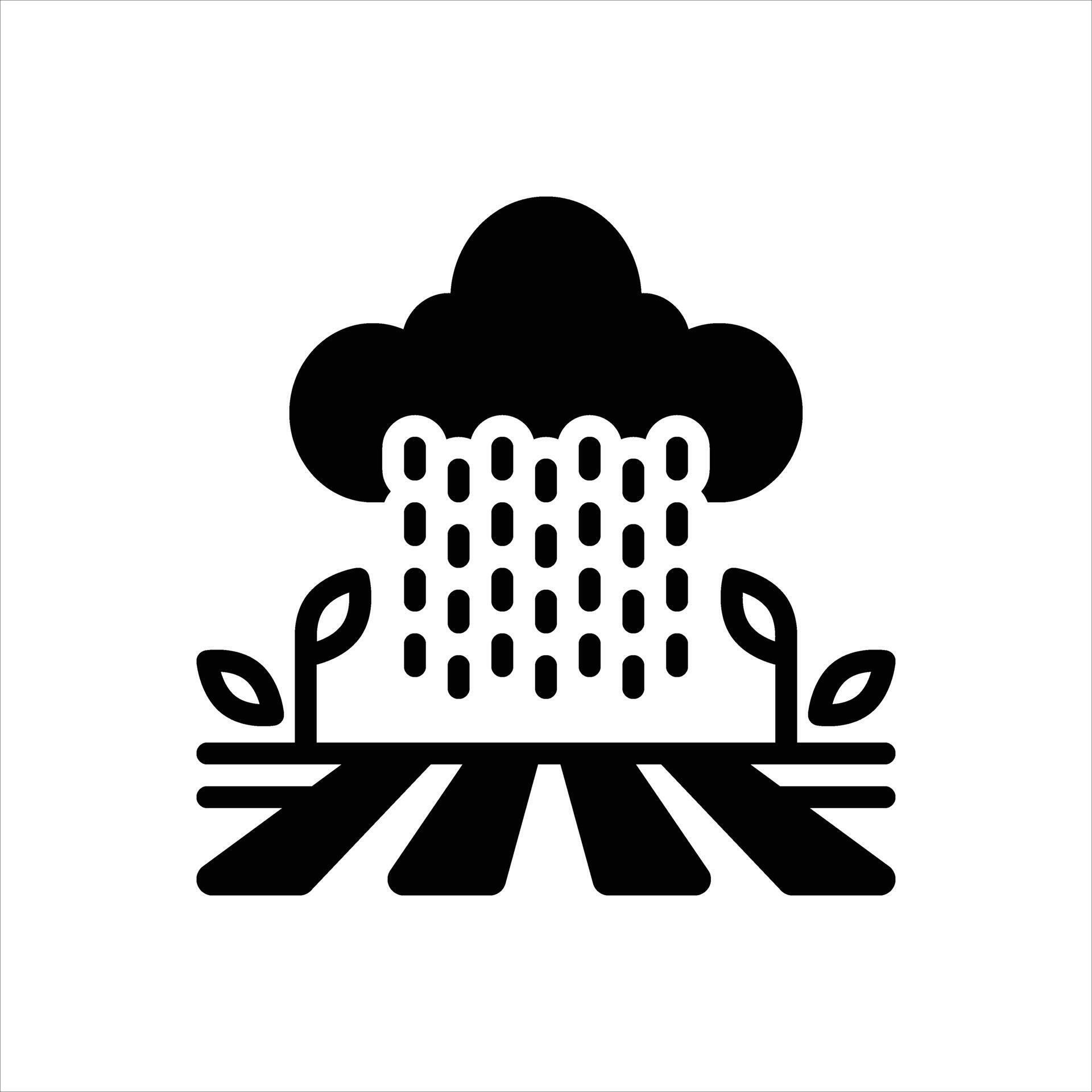 Solid icon rainfall 69658153 Vector Art at Vecteezy