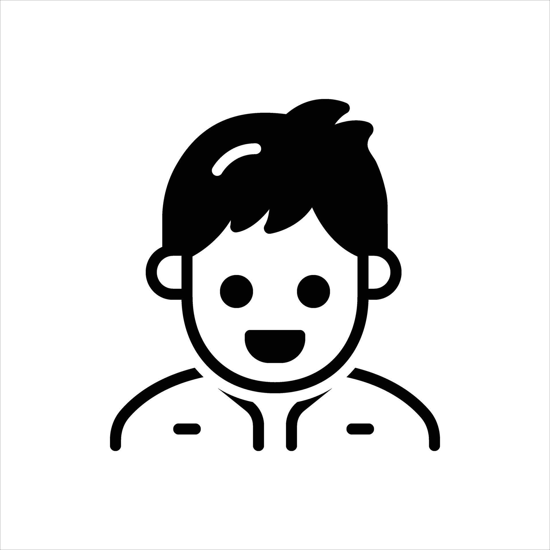 Solid icon schoolboy 69658348 Vector Art at Vecteezy