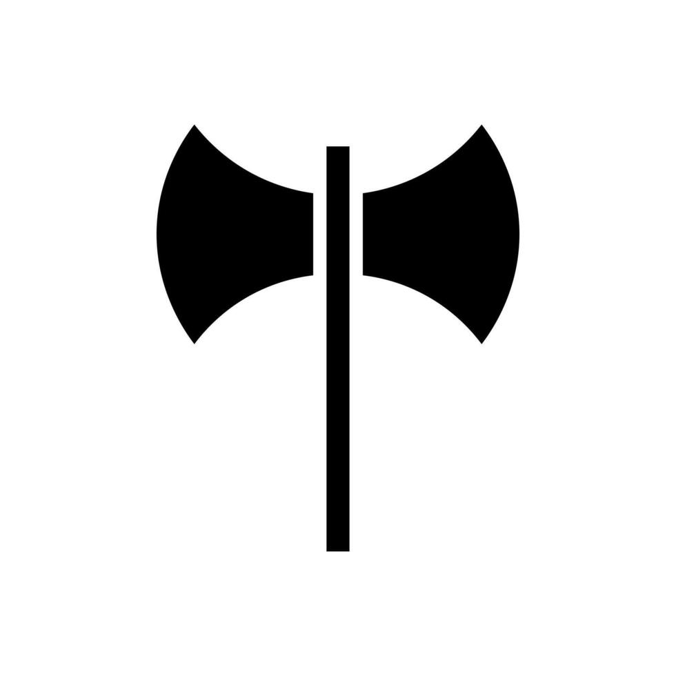 Labrys symbol, simple design vector
