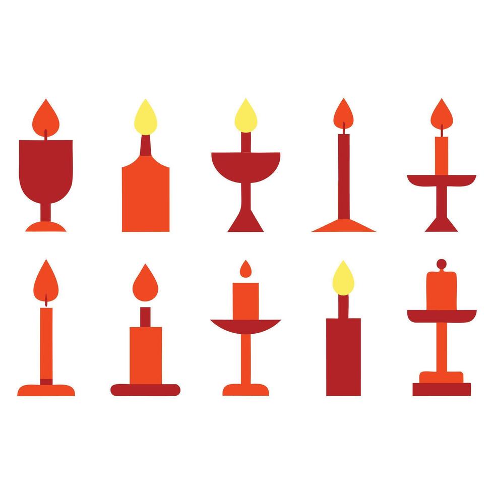 Lighting Element and Atmosphere Graphic Set vector