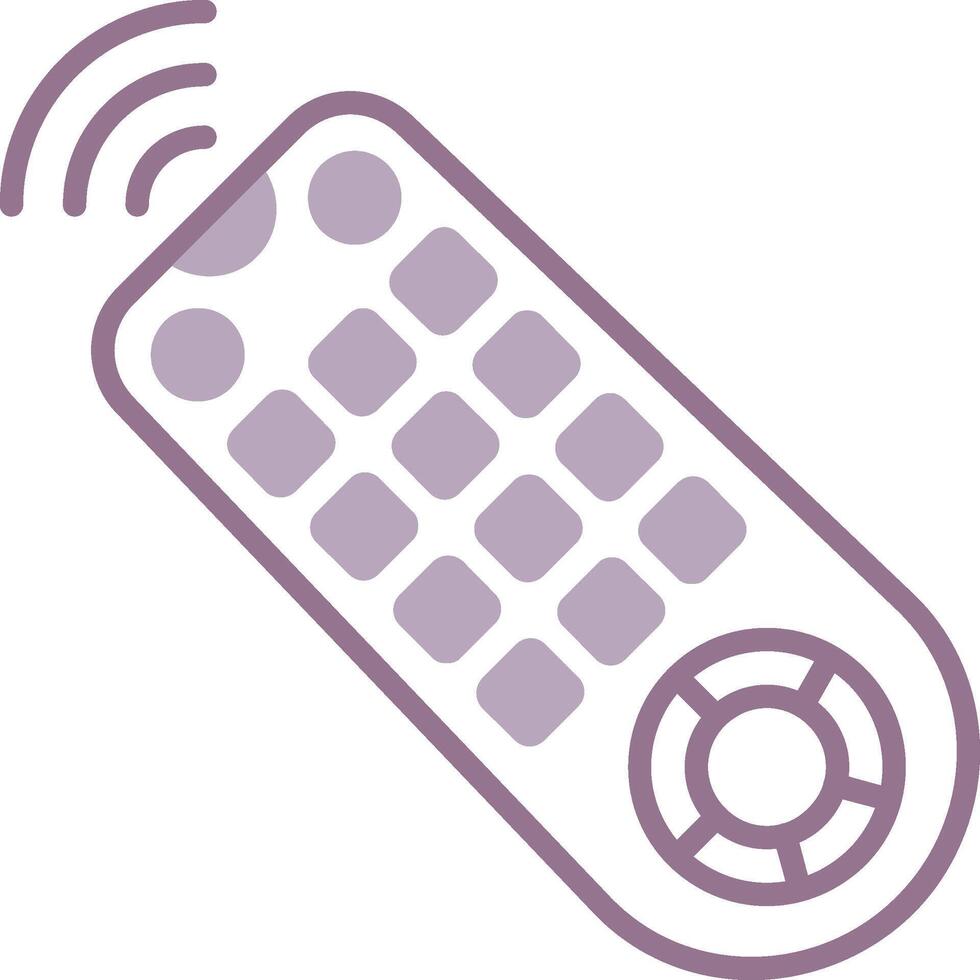 Remote Control Futuristic App Block vector