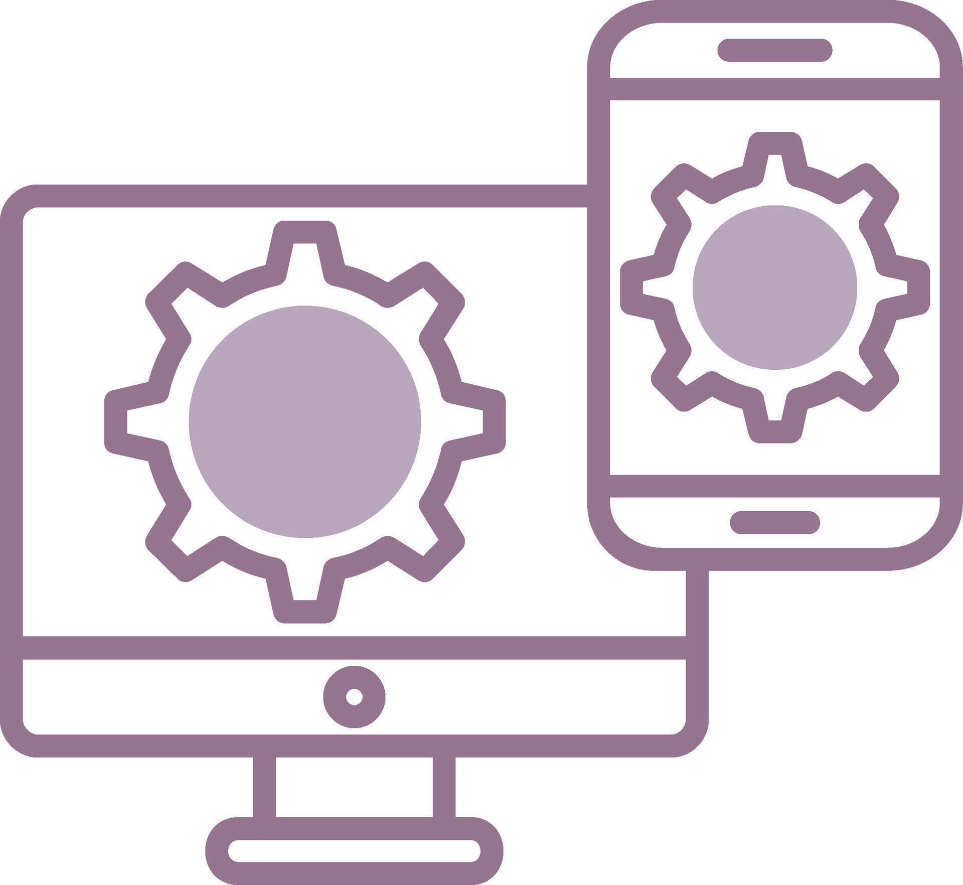 Screen Mirroring Digital Frame Token 69667046 Vector Art at Vecteezy