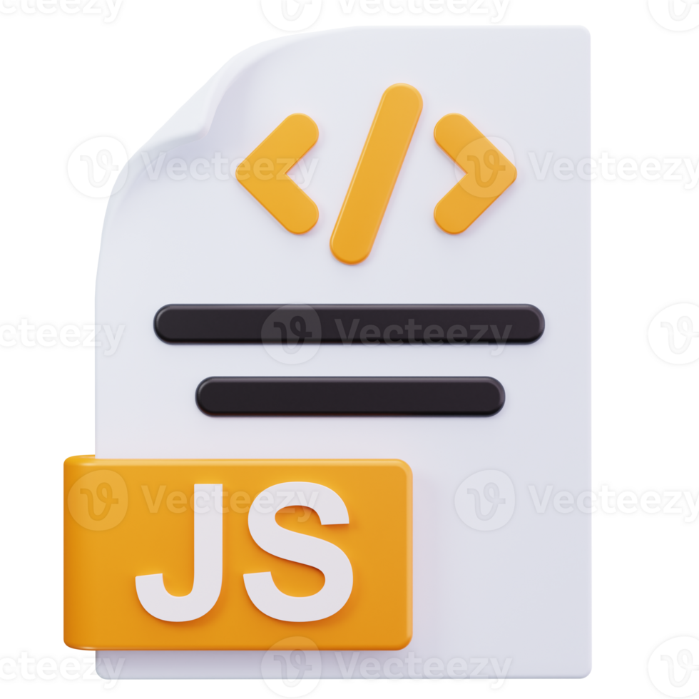 3d icono js archivo javascript idioma png
