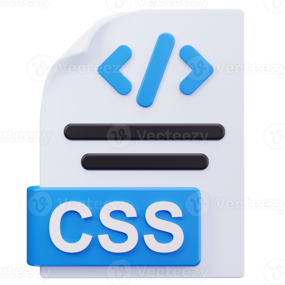 3d ícone css Arquivo rede Projeto png