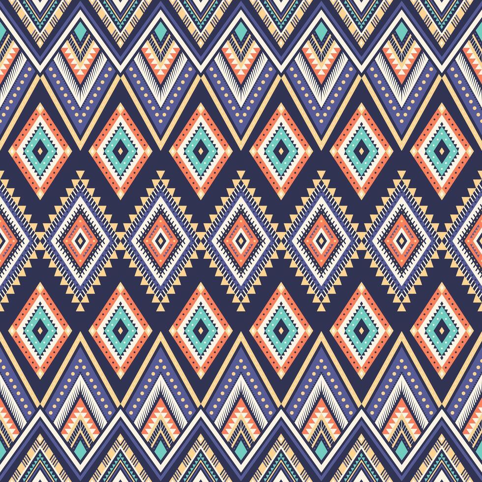 Striped seamless pattern. Aztec geometric background. Can be used in web design for making clothes, accessories, and decorative wrapping paper vector