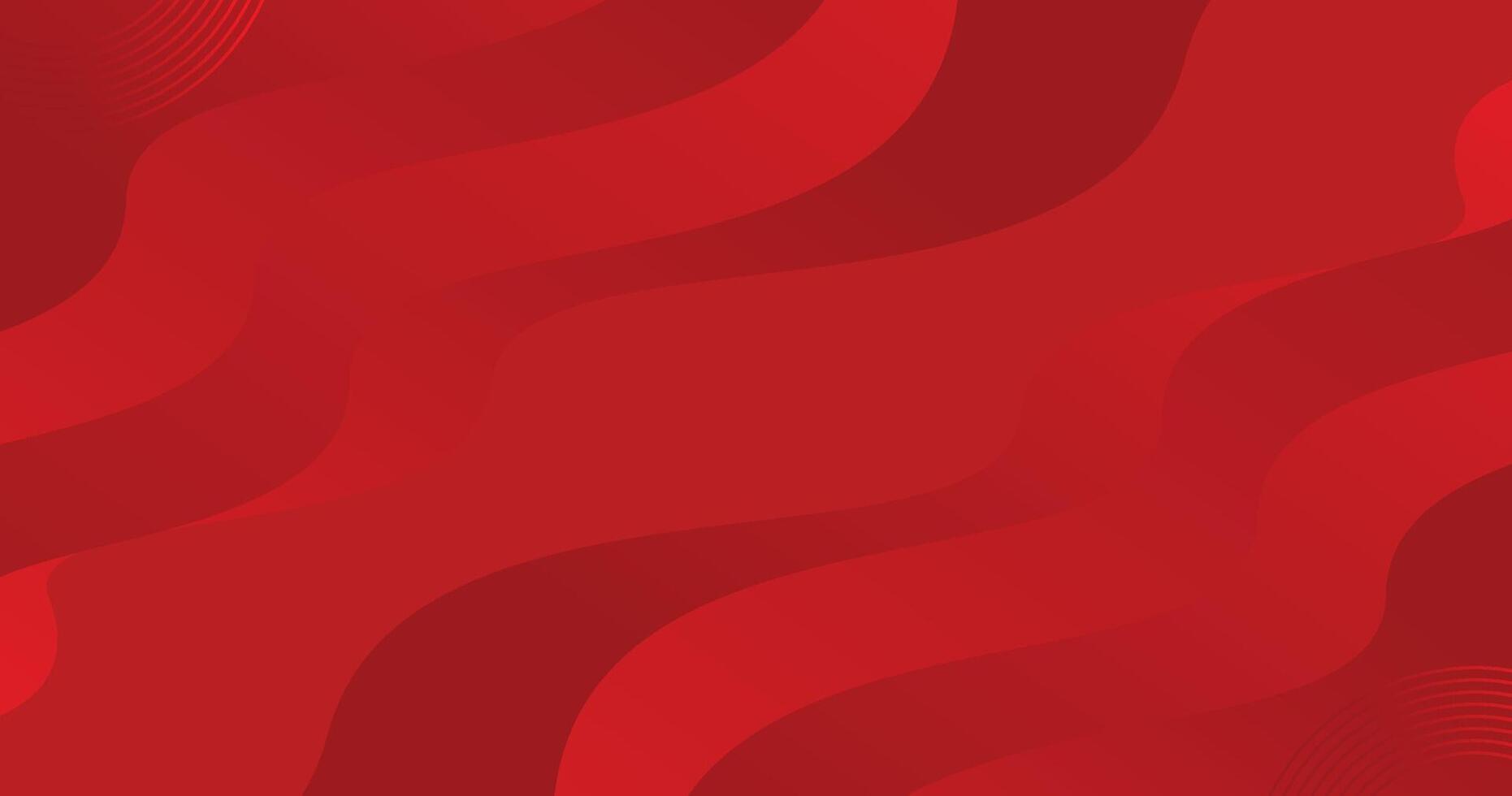 Abstract Red Background With Wavy Pattern and Gradient Effects vector