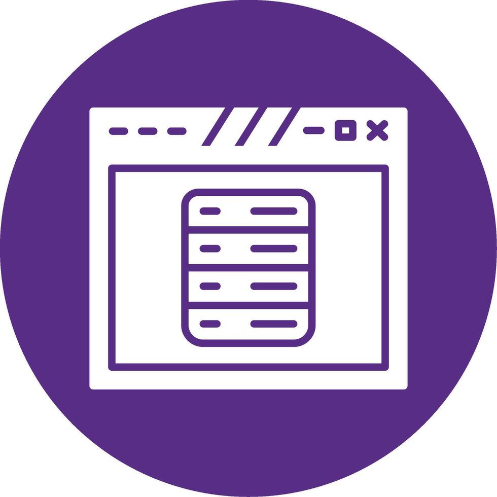 Navigation Dropdown Menu Design Glyph Multi Circle vector