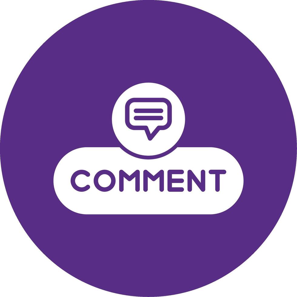 Comment Submit Button Glyph Multi Circle vector