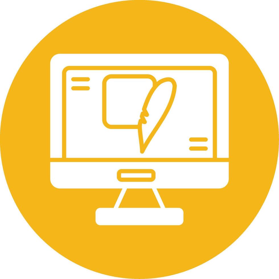 sqlite ligero db archivo glifo multi circulo vector