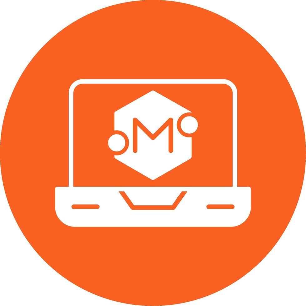 Redis In Memory Cache Glyph Multi Circle vector