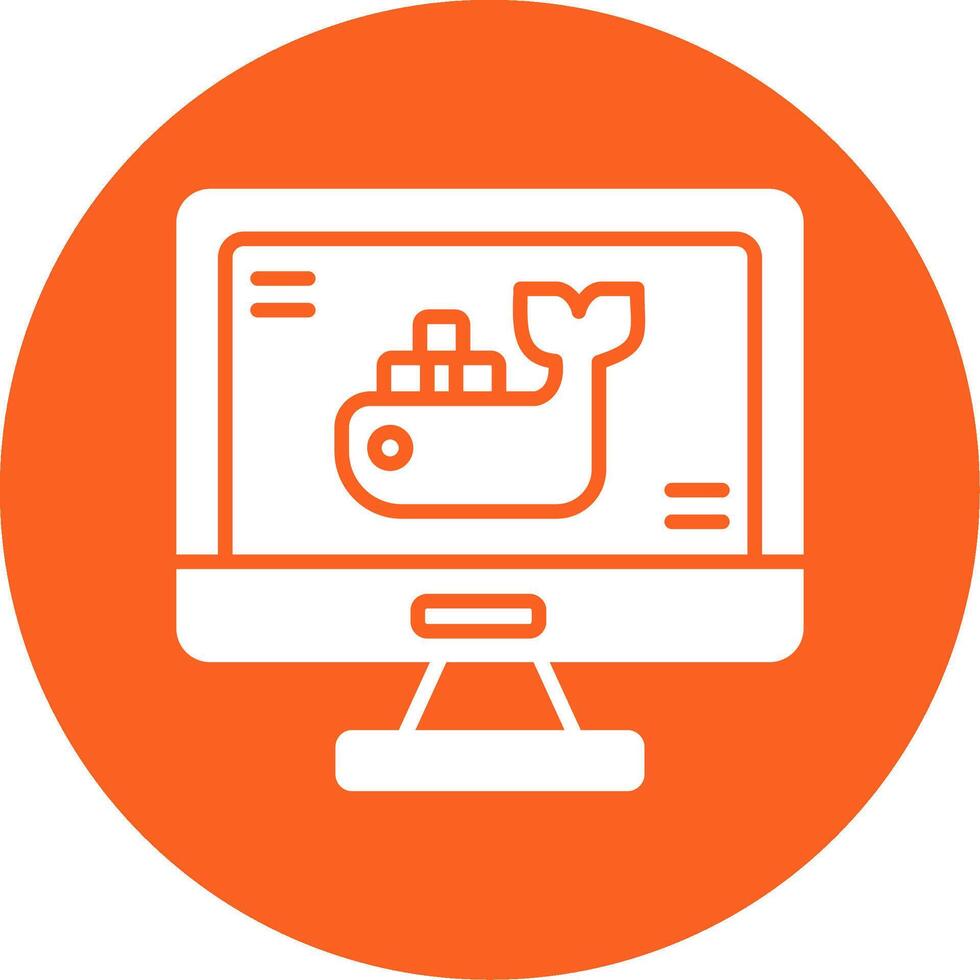 Jenkins Automation Server Glyph Multi Circle vector