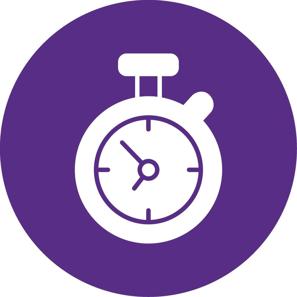 Countdown Arrival Timer Glyph Multi Circle vector