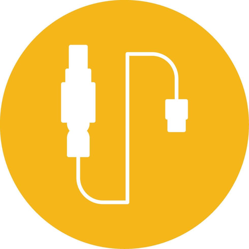 Engine Oxygen Sensor Glyph Multi Circle vector