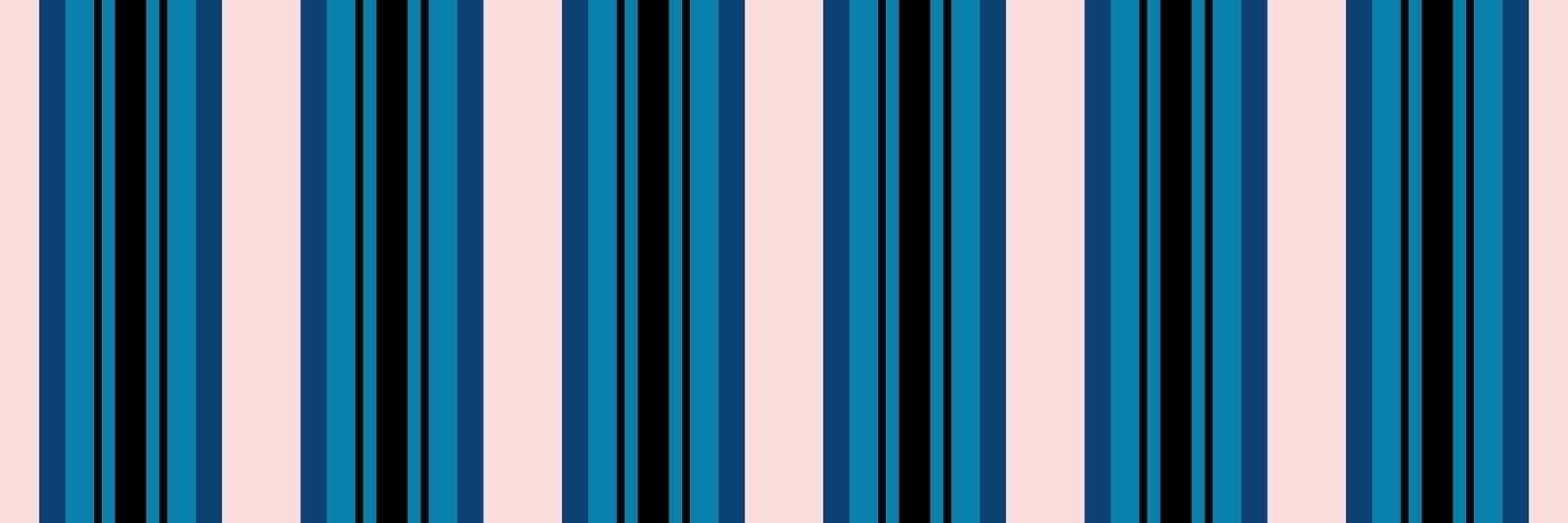 Elegant vertical stripes in teal, black, and blush pink create a sophisticated and versatile design. Perfect for textile prints, website backgrounds, or packaging. vector