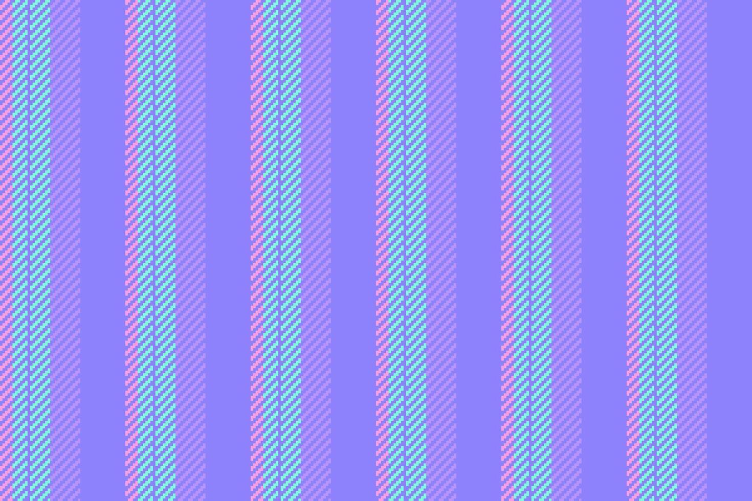 Gustomize fabric vertical pattern, give background seamless lines. Fribal texture textile stripe in indigo and teal colors. vector