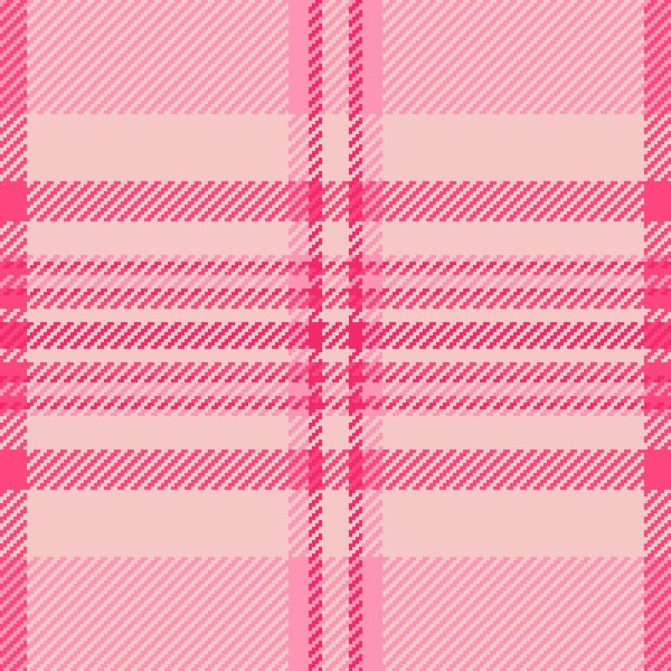 Curtain check texture , mockup textile fabric plaid. 2025 seamless tartan background pattern in red and light colors. vector