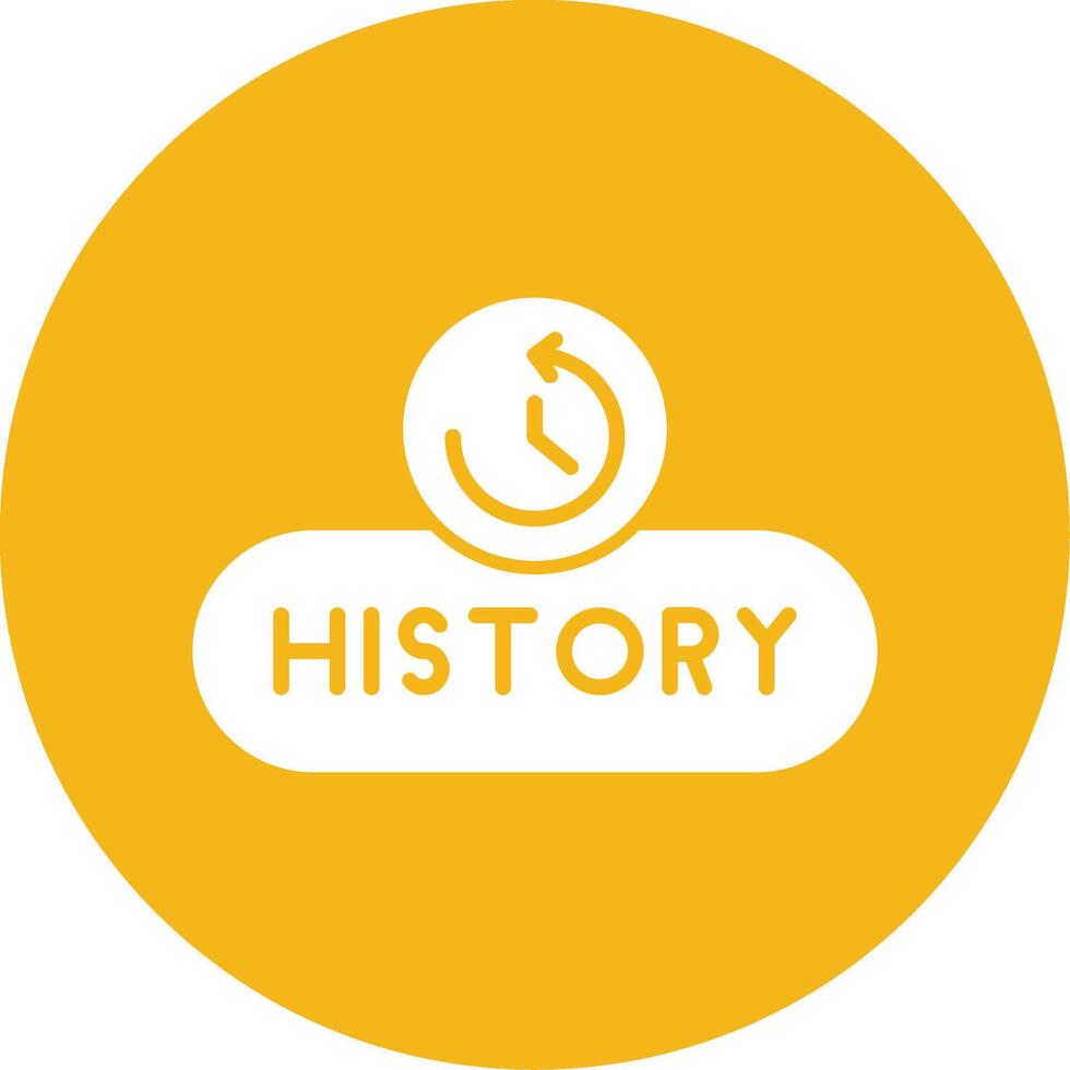Activity History Button Glyph Multi Circle vector