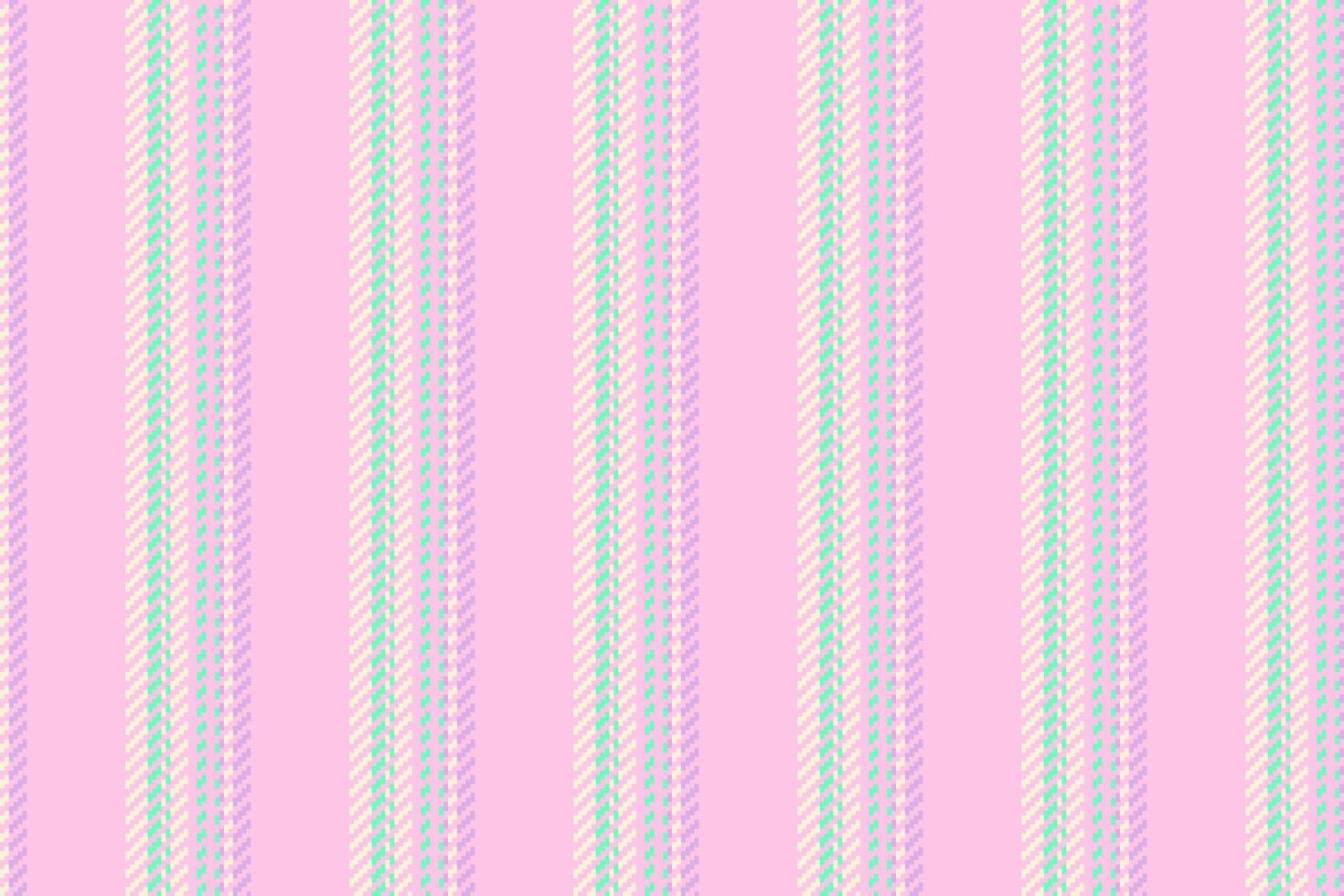 Pastel striped background with vertical lines in pink, green, lilac and beige. Perfect for textile design, wallpaper or web elements. Calm and playful style. vector