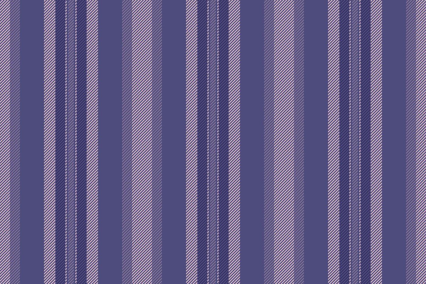 Vpg vertical stripe textile, complexity fabric pattern background. Movely seamless texture lines in indigo and light colors. vector