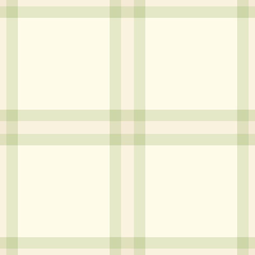 Close up texture plaid tartan, postcard fabric seamless. Selection background check pattern textile in light and beige colors. vector