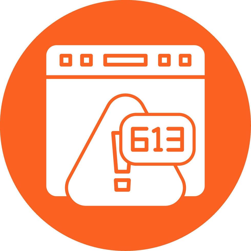 Error 613 Preview Generation Failed Glyph Multi Circle vector