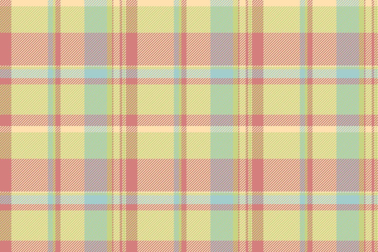 Fur plaid textile fabric, screen check tartan. Argyle texture pattern background seamless in navajo white and lime colors. vector