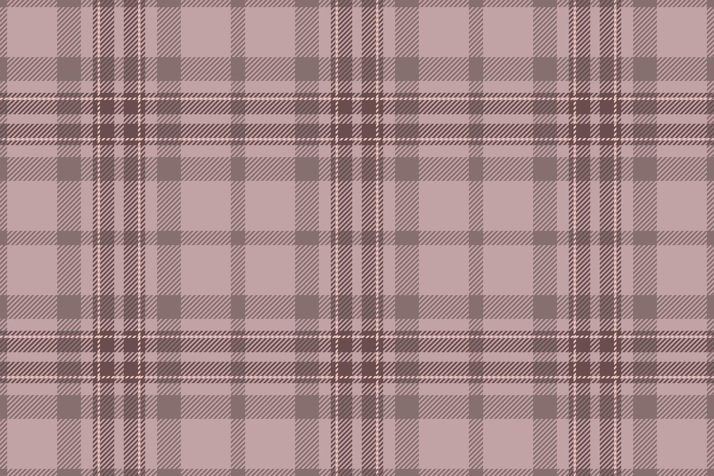 Classic tartan pattern in warm, muted hues. Ideal for backgrounds, textiles, or design elements requiring a traditional, cozy, or rustic aesthetic. vector